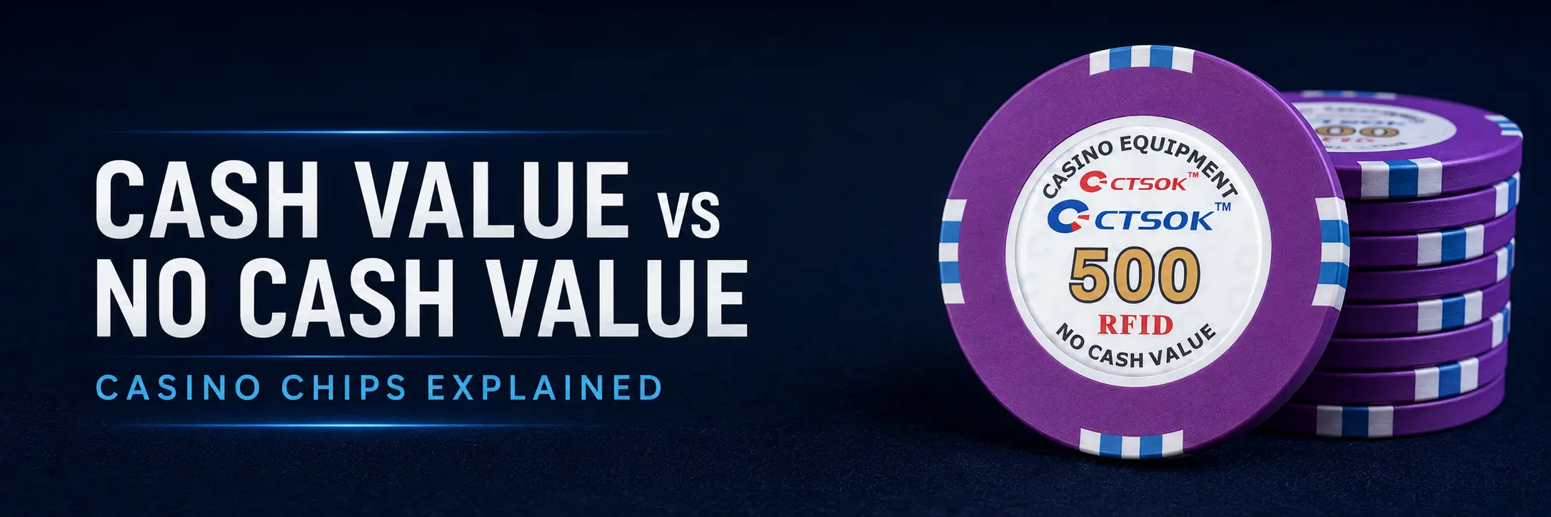 Cash Chips, Promotional Chips and No Cash Value Chips: What Is the Difference?