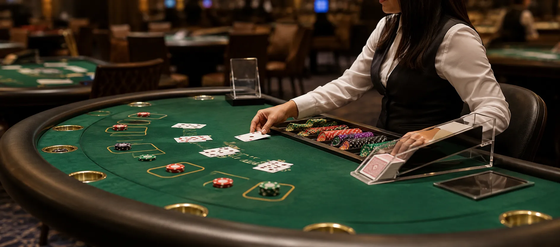 What Does a Casino Dealer Do at Blackjack, Baccarat and Roulette Tables?